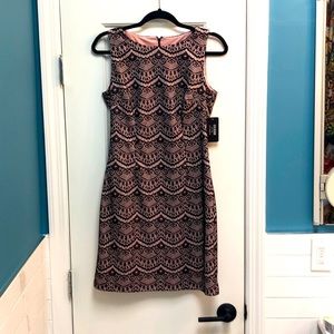 Guess Black Lace Cocktail Dress